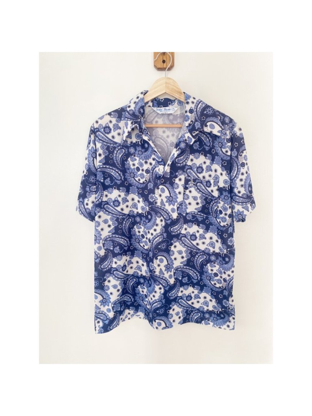 Vintage Grand Slam Munsingwear Paisley Floral Polo Shirt 70s?